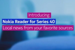 Video: Nokia Reader, local news for S40.