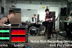 Video: Nokia Rich Recording, Nokia 808 vs SGS2 vs iPhone 4S, vs Canon EOS 550D vs Studio recording.