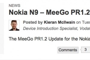 PR1.2 available for Nokia N9 on Vodafone Australia