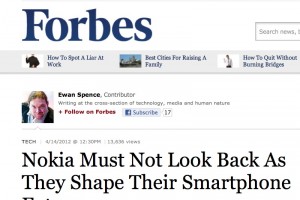 Forbes: Nokia must not look back – stick with WP, return to Symbian/MeeGo Suicidal?