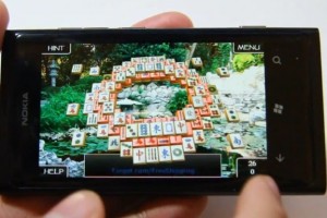 Lumiappaday #161: 3D Mahjong Solitaire demoed on the Nokia Lumia 800