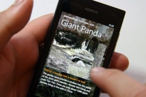 Lumiappaday #160: National Zoo (Smithsonian) demoed on the Nokia Lumia 800