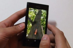 Lumiappaday #155: Squirrel demoed on the Nokia Lumia 800