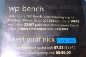 Nokia PureLambda with OS 8.0.9842, Nokia PurePhi, Nokia Phi and Nokia Alpha spotted on WP Bench?