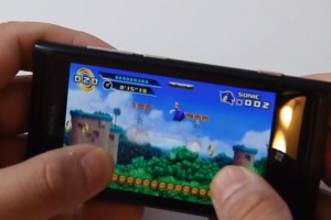 Lumiappaday #172: Sonic the Hedgehog 4 demoed on the Nokia Lumia 800 XboxLive