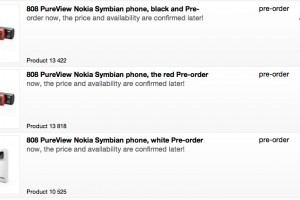 Nokia 808 PureView Black Pre-order price at verkkokauppa now 599.90EUR