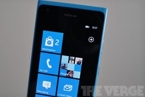 Nokia Marketplace instead of WP Marketplace seen again