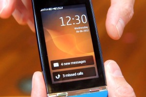 Video: Cool Nokia Asha 311 Swipey Lock Screen/notifications, N9 like gesture for Asha Touch S40