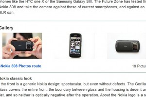 Nokia 808 PureView detailed impression