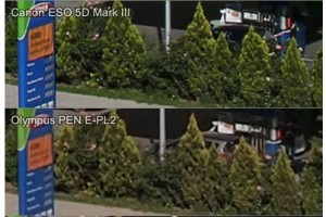 Nokia 808 PureView vs Canon EOS 5D Mk III vs Olumpus PEN E-PL2