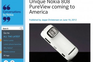 NokConv: Unique Nokia 808 PureView coming to America