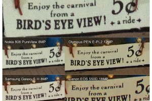 Nokia 808 PureView Low Light test vs Canon EOS 550D, Olympus PEN E-PL2, SGSIII