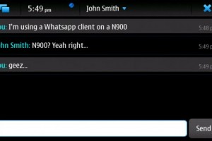 Yappari – A WhatsApp client for the N900