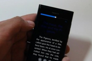 Lumiappaday #199: Nokia Reading demoed on the Nokia Lumia 800