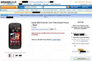 Nokia 808 Pureview delayed & pulled from Amazon UK search results [UPDATED]