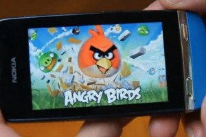 Video: Angry Birds on Nokia Asha full touch, Asha 311