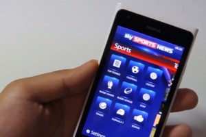 Lumiappaday #234: Sky Sports News demoed on the Nokia Lumia 900