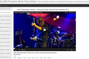 Nokia 808 PureView (Music) recordings