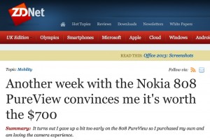 Nokia 808 PureView and Symbian – Worth its salt