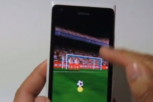 Lumiappaday #247: Football Kicks demoed on the Nokia Lumia 900