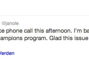 @Janole back on the Developer Champions programme