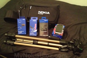 Super cool new Nokia 808 PureView swagbag for filming up and coming UK band, Midnight Bonfires