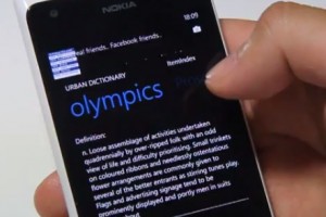 Lumiappaday #264: Urban Dictionary demoed on the Nokia Lumia 900