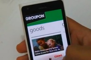 Lumiappaday #279: Groupon demoed on the Nokia Lumia 900