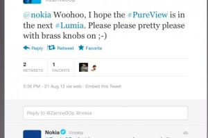Nokia teasing Lumia PureView?