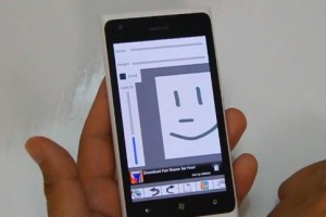 Lumiappaday #289: Sketch Board demoed on the Nokia Lumia 900