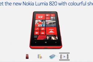 Nokia Lumia 820 Tech Specs and official page