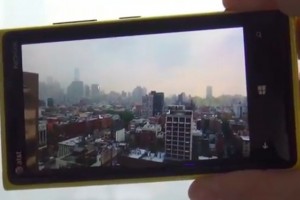 Video: Optical Image Stabilisation demo on Nokia Lumia 920 (at&t)