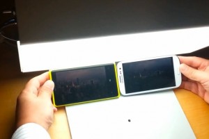 Video: Nokia Lumia 920 Sunlight Readability test (vs SGSIII)