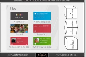 MS looking at 3D tiles, patents live cubes and whatnot