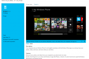 Windows Phone Connector App (Zune Replacement) Released on Windows 8 Store Ahead of Today’s Launch