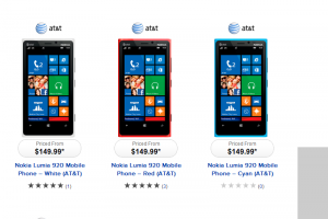 Lumia 920 Available Unactivated for $450 on Ebay