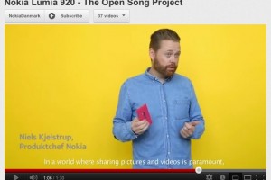 Nokia Denmark show of Magenta Lumia 920