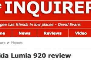The Enquirer’s Nokia Lumia 920 Review – 9/10