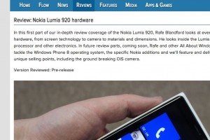AAWP: In depth review of the Nokia Lumia 920