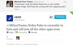 Nokia Pulse finally coming out of beta?