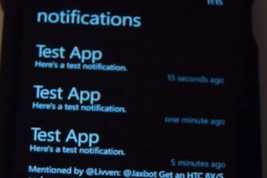 Homebrew: Windows Phone Notification centre