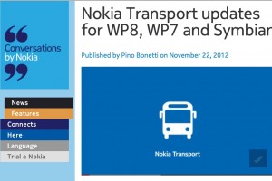 NokConv: Nokia Transport updates for WP8, WP7 and Symbian