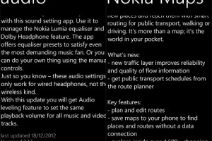 More Nokia apps get updates for WP8