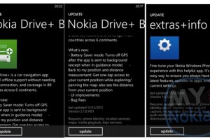 Nokia Drive Beta WP8 Updated with GPS fix , UI improvement and bug fixes.