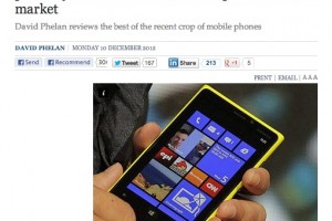 The Independent loves the Nokia Lumia 920 – “The most advanced smartphone on the market”