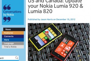 Nokia Lumia 920 and 820 update available in US/Canada. Rest of the world, wait February 2013? :/