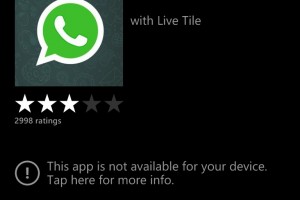 Whatsapp for Windows Phone 8 Said to Be Available “By the End of This Week”