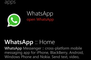 Whatsapp Now Available for WP8!