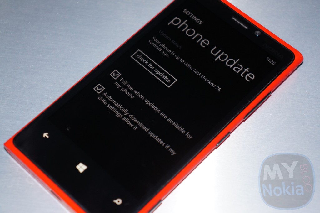 Nokia Lumia 620, 820 & 920 shipping with Updated Firmware; Updates for exisiting devices coming later