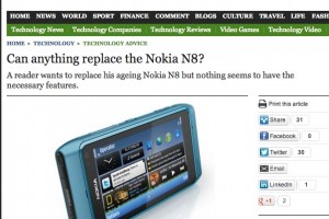 The Telegraph Asks: Can anything replace the Nokia N8